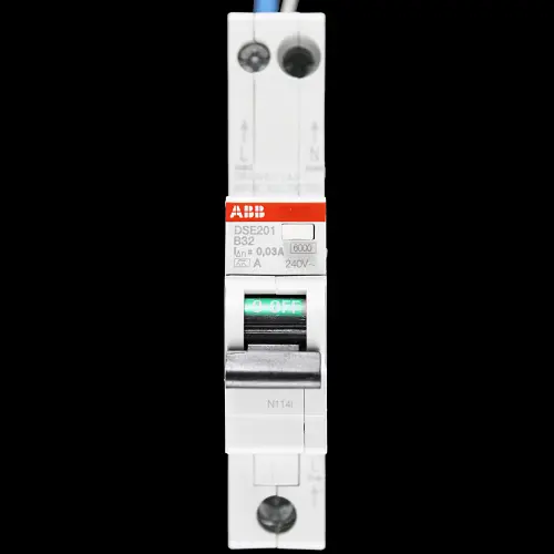 ABB 32 AMP CURVE B 6kA 30mA RCBO TYPE A DSE201 2CSR255151R1325