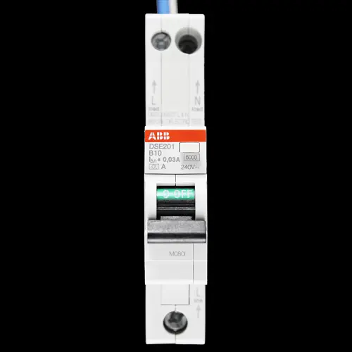 ABB 10 AMP CURVE B 6kA 30mA RCBO TYPE A 2CSR255151R1105 DSE201
