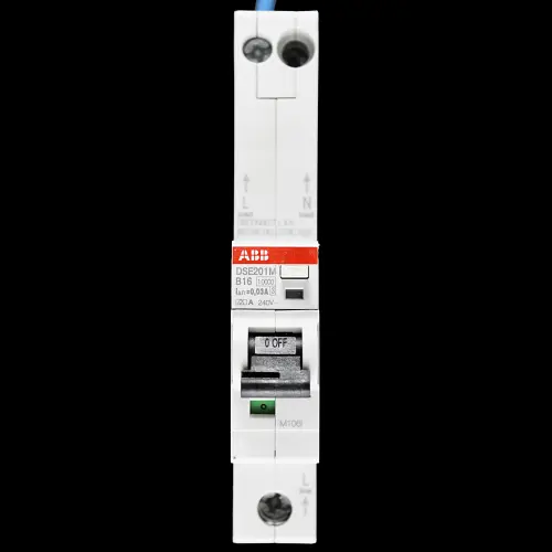 ABB 16 AMP CURVE B 10kA 30mA RCBO TYPE A 2CSR275151R1165 DSE201 M