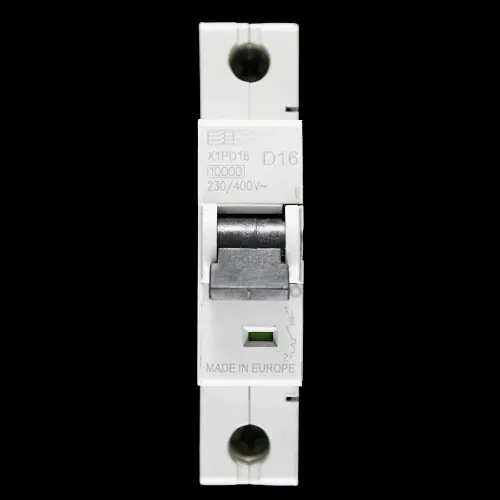 DORMAN SMITH 16 AMP CURVE D 10kA MCB CIRCUIT BREAKER X1PD16