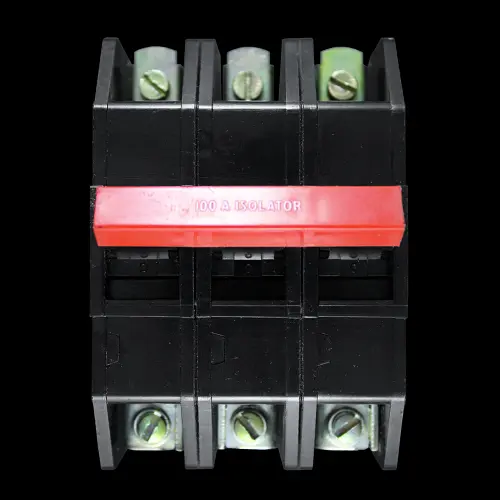 DORMAN SMITH 100 AMP TRIPLE POLE MAIN SWITCH DISCONNECTOR LOADMASTER SERIES 15