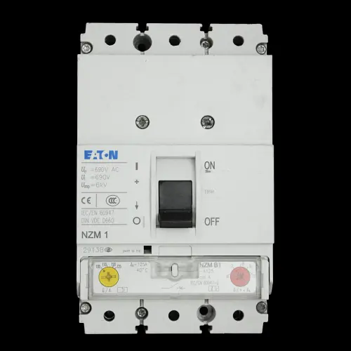 EATON 125 AMP 25kA TRIPLE POLE MCCB NZM1 NZMB1-A125