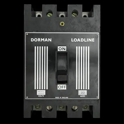 DORMAN SMITH 20 AMP TRIPLE POLE MCCB LOADLINE