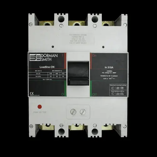 DORMAN SMITH 315 AMP 32kA TRIPLE POLE MCCB LOADLINE CN