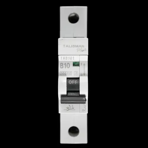 BILL 10 AMP CURVE B 10kA MCB CIRCUIT BREAKER THB101