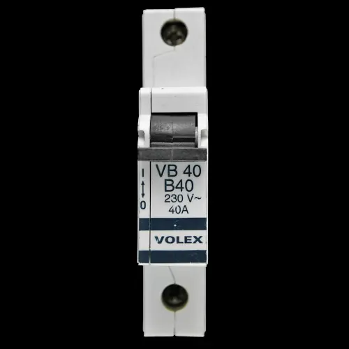 VOLEX 40 AMP CURVE B 6kA MCB CIRCUIT BREAKER VB40 OS