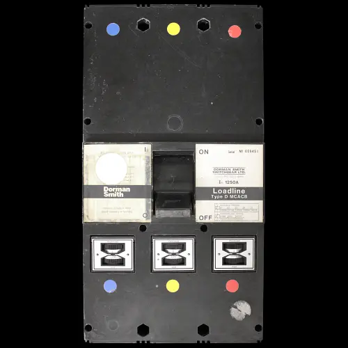 DORMAN 1250 MCCB TRIPLE POLE 35kA LOADLINE TYPE D LLBD1250