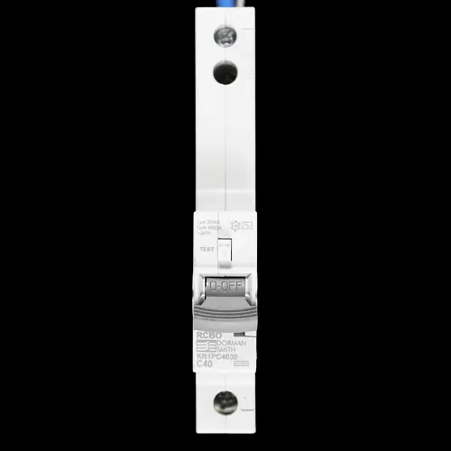 DORMAN 40 AMP CURVE C 10kA 30mA RCBO TYPE AC KR1PC4030