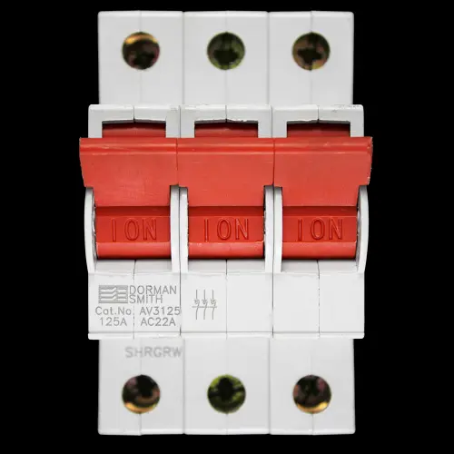 DORMAN 125 AMP TRIPLE POLE MAIN SWITCH DISCONNECTOR AC22A AV3125