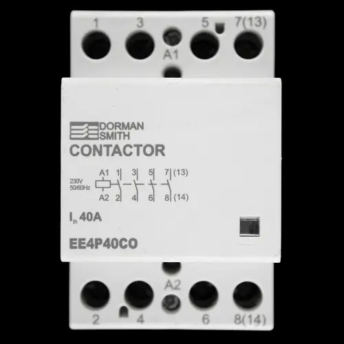 DORMAN 40 AMP FOUR POLE NO CONTACTOR 230V COIL EE4P40CO