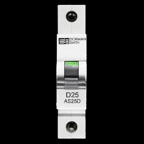 DORMAN 25 AMP CURVE D 6kA MCB CIRCUIT BREAKER AS25D BC