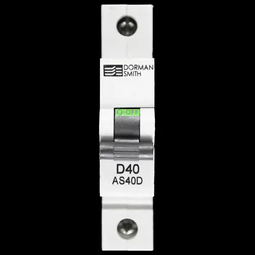 DORMAN 40 AMP CURVE D 6kA MCB CIRCUIT BREAKER AS40D BC