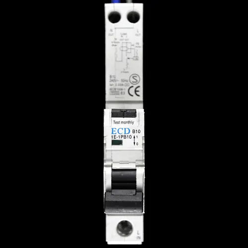 ECD B 10 RCBO 10kA 30mA TYPE AC 1E-1PB10