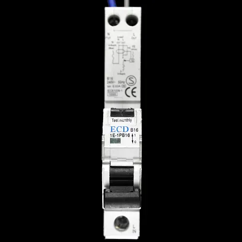 ECD B 16 RCBO 10kA 30mA TYPE AC 1E-1PB16