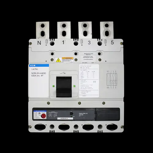 EATON 630 AMP 50kA FOUR POLE MCCB NZMLW-4-A630