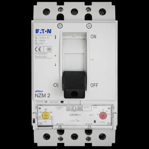 EATON 200 AMP 25kA TRIPLE POLE MCCB NZMB2-A200 NZM2