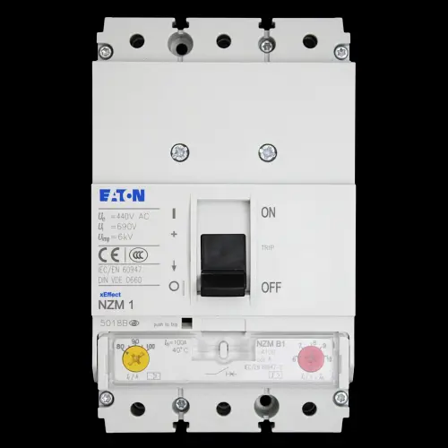 EATON 100 AMP 25kA TRIPLE POLE MCCB NZM1 NZMB1-A100