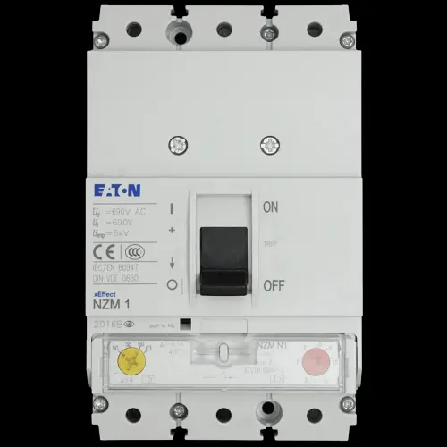 EATON 63 AMP 50kA TRIPLE POLE MCCB 690V NZM1 NZMN1-A63