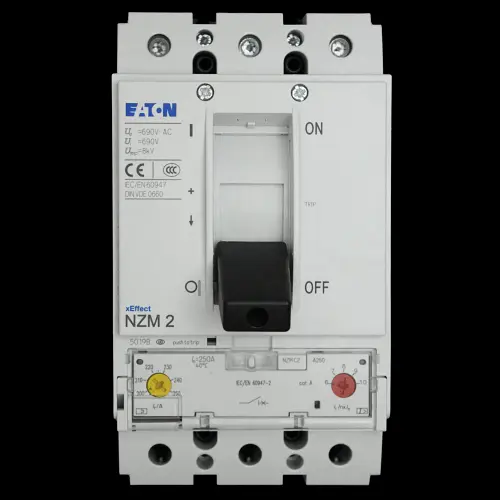 EATON 250 AMP 36kA TRIPLE POLE MCCB NZM2 XEFFECT NZMC2-A250