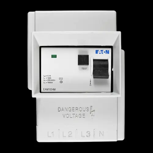 EATON 100 AMP 100mA FOUR POLE RCD INCOMER KIT TYPE AC BMR100