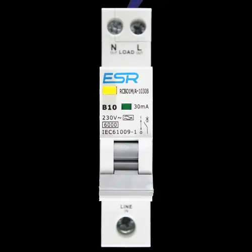 ESR 10 AMP CURVE B 6kA 30mA RCBO TYPE A RCBO1M/A-1030B