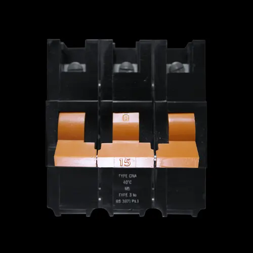 FEDERAL 15 AMP TYPE 3 M5 TRIPLE POLE MCB CIRCUIT BREAKER STABLOK CNA