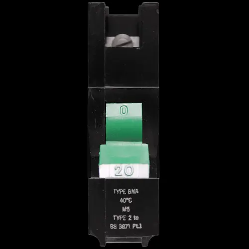 FEDERAL 20 AMP TYPE 2 M5 MCB CIRCUIT BREAKER STABLOK BNA