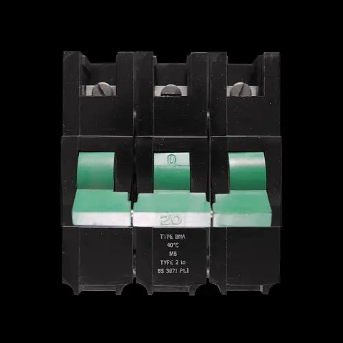 FEDERAL 20 AMP TYPE 2 M5 TRIPLE POLE MCB CIRCUIT BREAKER STABLOK BNA