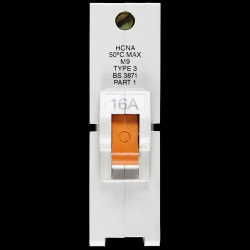 FEDERAL 16 AMP TYPE 3 M9 MCB CIRCUIT BREAKER STAB-LOK HCNA
