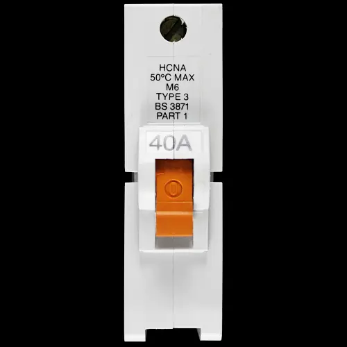 FEDERAL 40 AMP TYPE 3 M6 MCB CIRCUIT BREAKER STAB-LOK HCNA