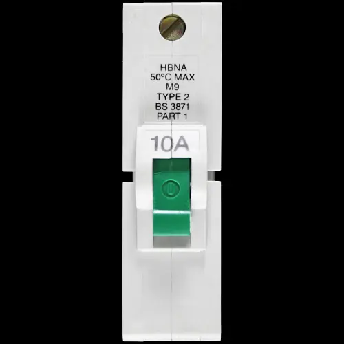 FEDERAL 10 AMP TYPE 2 M9 MCB CIRCUIT BREAKER STAB-LOK HBNA