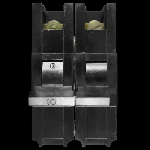 FEDERAL 10 AMP DOUBLE POLE MCB CIRCUIT BREAKER STAB-LOK BW