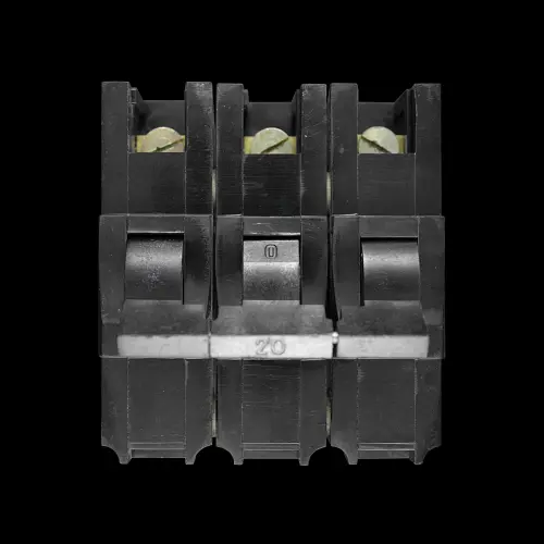 FEDERAL 20 AMP TRIPLE POLE MCB CIRCUIT BREAKER STAB-LOK BW