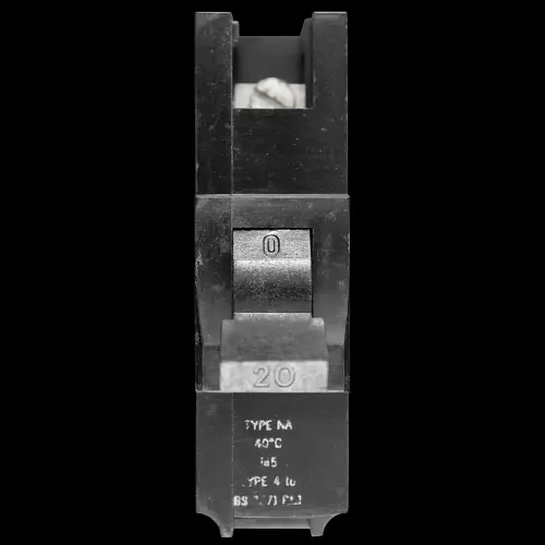 FEDERAL 20 AMP TYPE 4 M5 MCB CIRCUIT BREAKER STAB-LOK NA