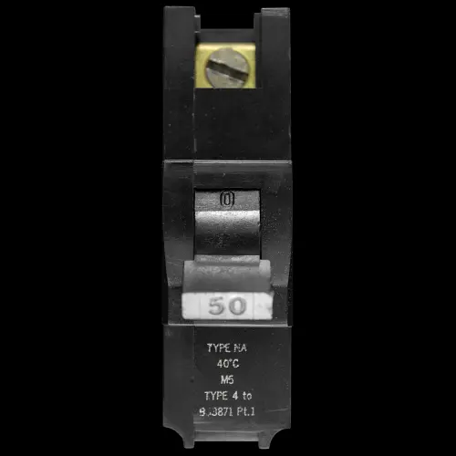 FEDERAL 50 AMP TYPE 4 M5 MCB CIRCUIT BREAKER STAB-LOK NA