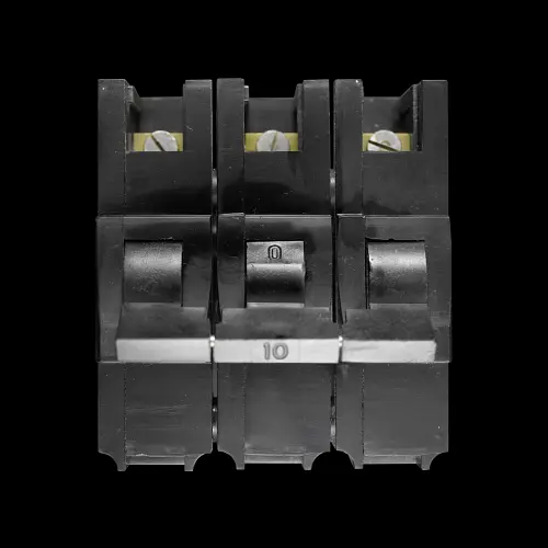 FEDERAL 10 AMP TRIPLE POLE MCB CIRCUIT BREAKER STAB-LOK WW