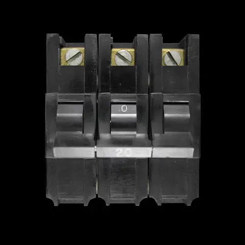 FEDERAL 20 AMP TRIPLE POLE MCB CIRCUIT BREAKER STAB-LOK WW