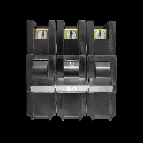 FEDERAL 60 AMP TRIPLE POLE MCB CIRCUIT BREAKER STAB-LOK WW