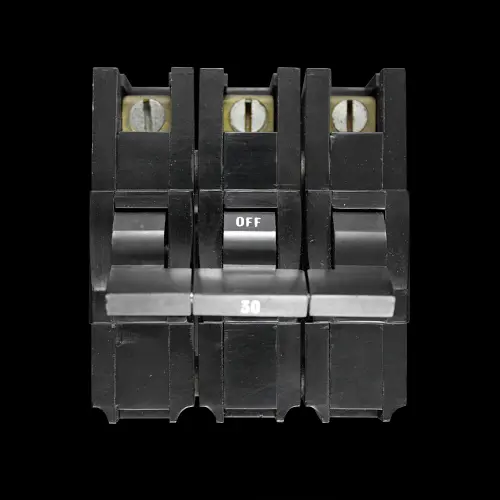 FEDERAL 30 AMP TRIPLE POLE MCB CIRCUIT BREAKER STAB-LOK