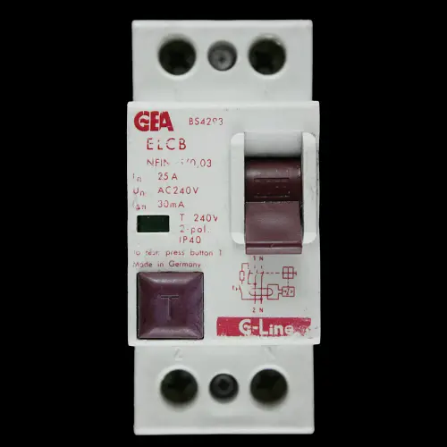 GEA 25 ELCB DOUBLE POLE 30mA NFIN 25/0,03