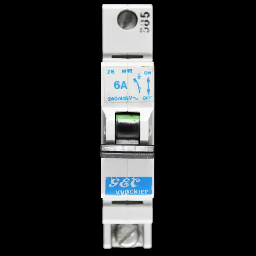 GEC VYNCKIER 6 AMP TYPE 3 M16 MCB CIRCUIT BREAKER Z6