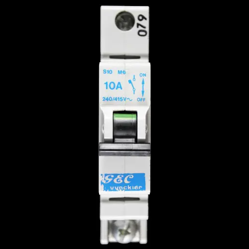 GEC VYNCKIER 10 AMP TYPE 3 M6 MCB CIRCUIT BREAKER S10