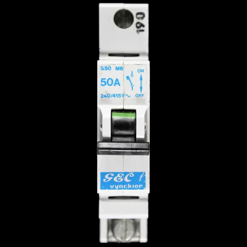 GEC VYNCKIER 50 AMP TYPE 2 M6 MCB CIRCUIT BREAKER S50