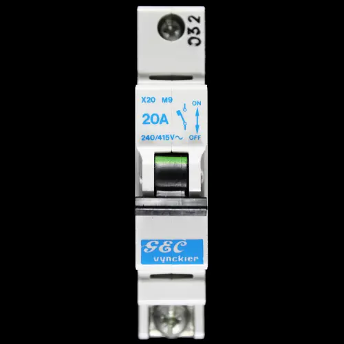 GEC VYNCKIER 20 AMP TYPE 3 M9 MCB CIRCUIT BREAKER X20