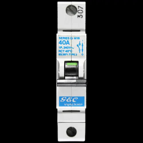 GEC VYNCKIER 40 AMP TYPE 3 M16 MCB CIRCUIT BREAKER SERIES Gi