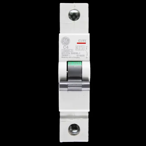 GENERAL ELECTRIC 4 AMP CURVE C 10kA MCB CIRCUIT BREAKER 674858 G101