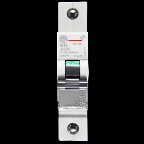 GENERAL ELECTRIC 16 AMP CURVE B 10kA MCB CIRCUIT BREAKER EP101 672331