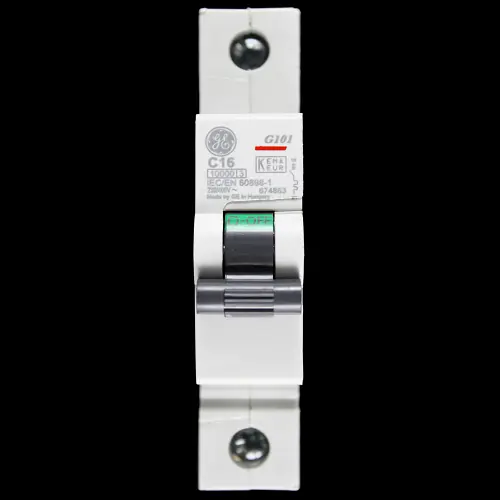 GENERAL ELECTRIC 16 AMP CURVE C 10kA MCB CIRCUIT BREAKER G101 674863