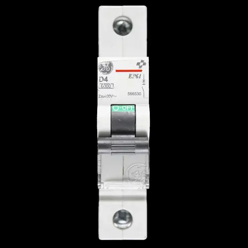 GENERAL ELECTRIC 4 AMP CURVE D 6kA MCB CIRCUIT BREAKER EP61 566530