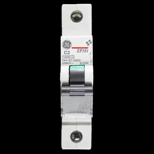 GENERAL ELECTRIC 2 AMP CURVE C 10kA MCB CIRCUIT BREAKER EP101 672244